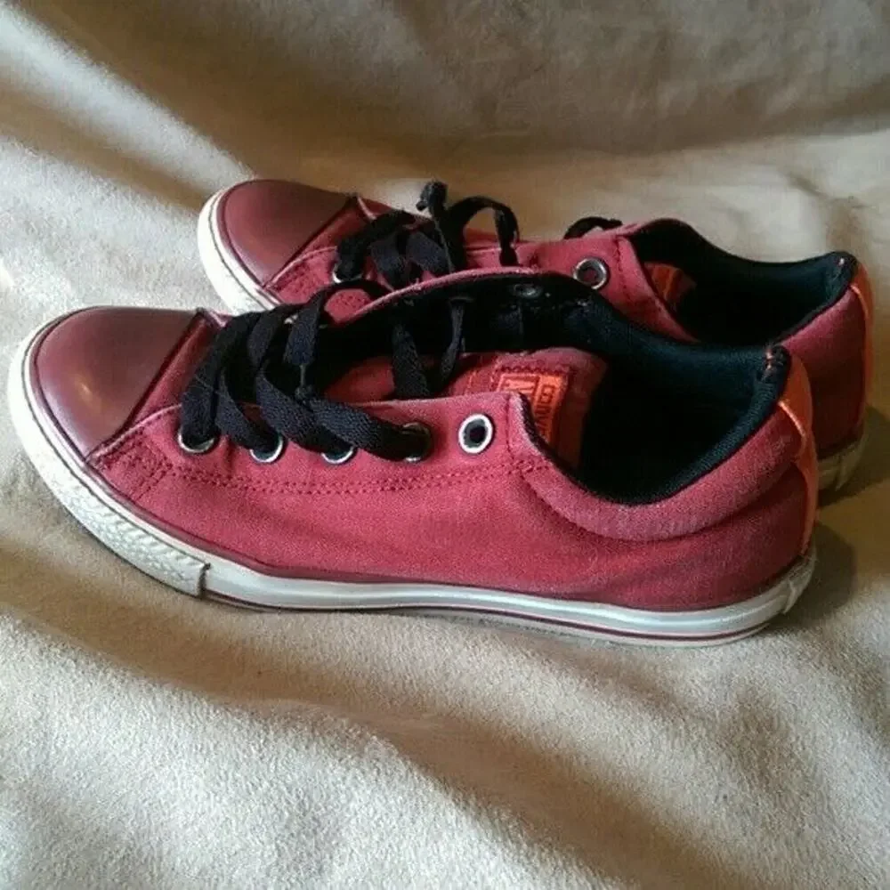 Converse Chuck Taylor All Star - Street Slips Chili Paste - Red/Black - Size 4