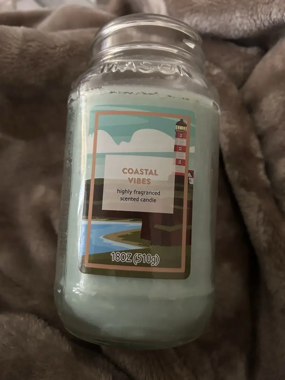 Star Candle Coastal Vibes 18 oz Scented Candle