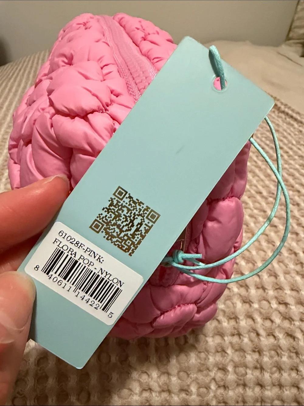 Urban essentials pink quilted