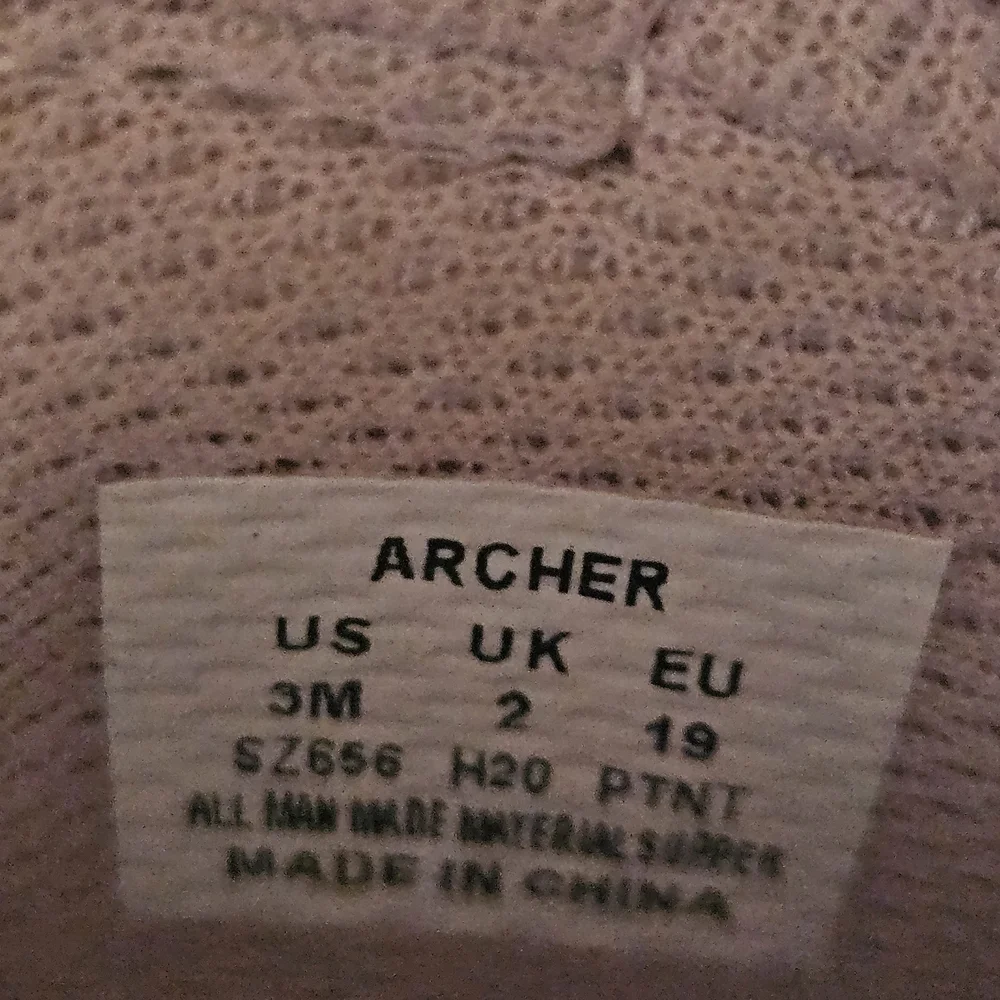 Suprize by Stride Rite Archer Metallic Pink Kids Shoes Size 3M