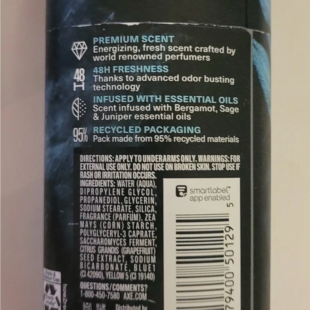 Axe aqua bergamot