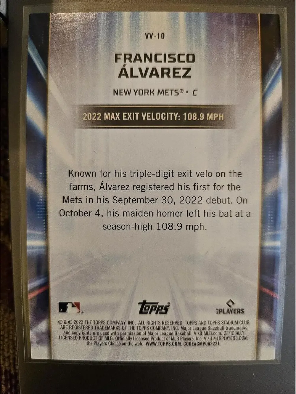 Topps francisco alvarez