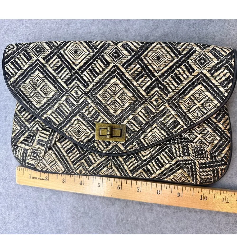 Merona woven geometric