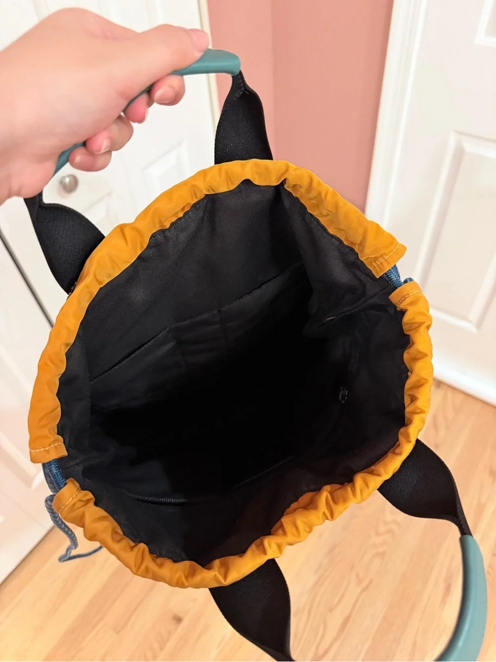 Coach drawstring backpack