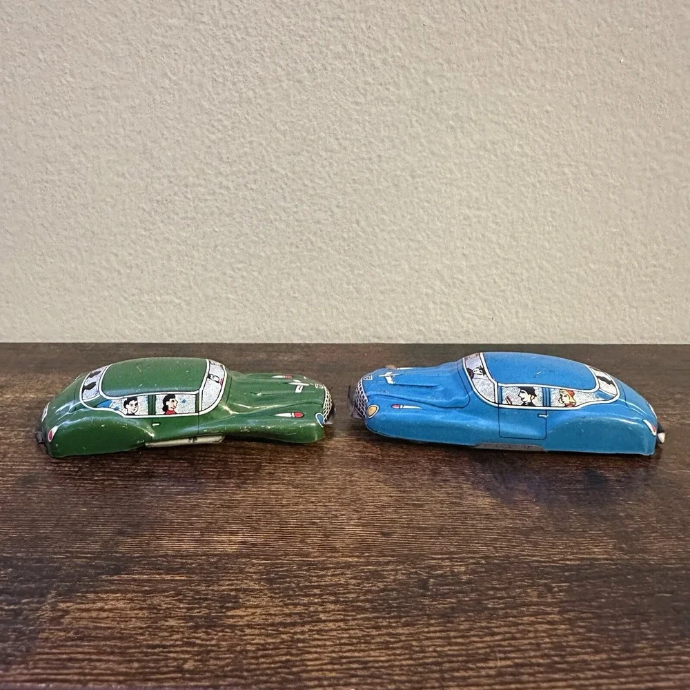 Vintage 1950's Japanese‎ Tin Toy sedan