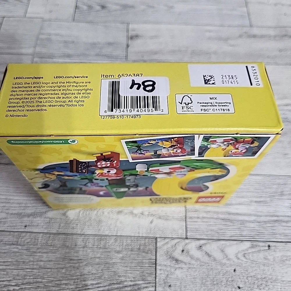 Lego shipped from