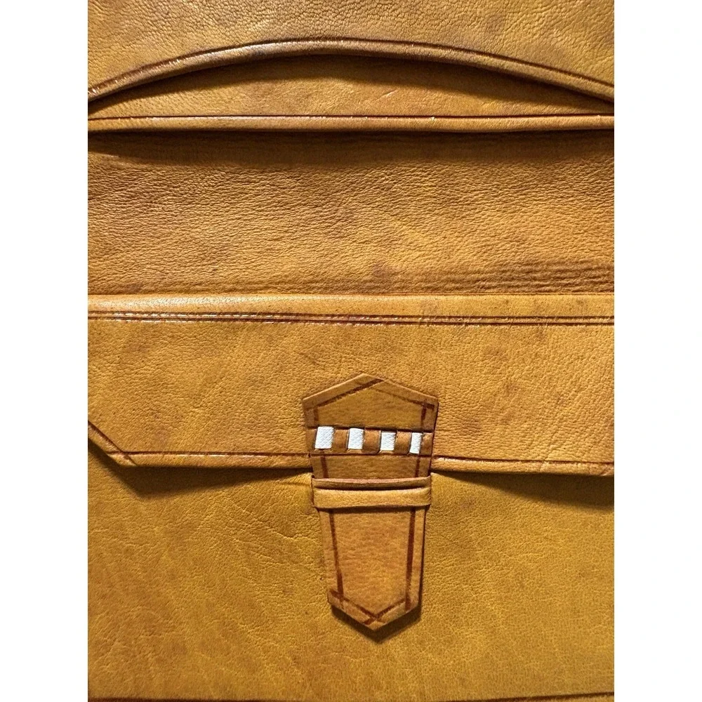 Handmade leather wallet