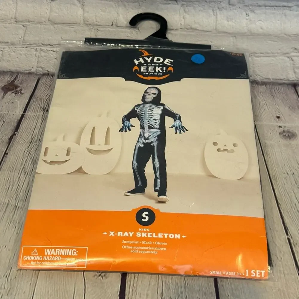 Target Hyde & EEK X-ray Skeleton Kids Halloween Costume