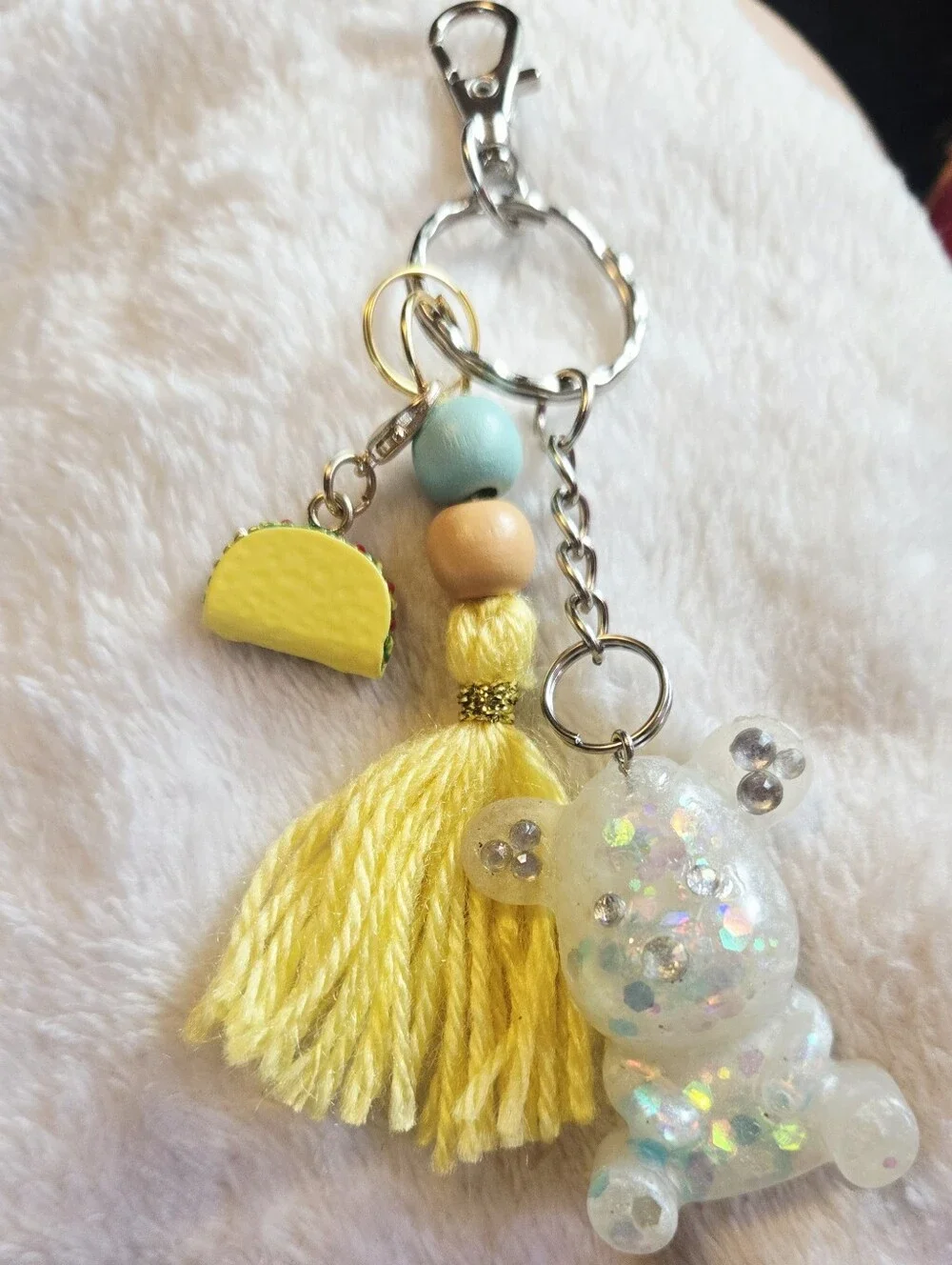Handmade bright yellow