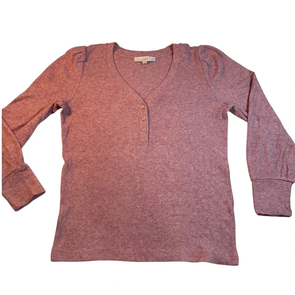 LOFT ribbed knit
