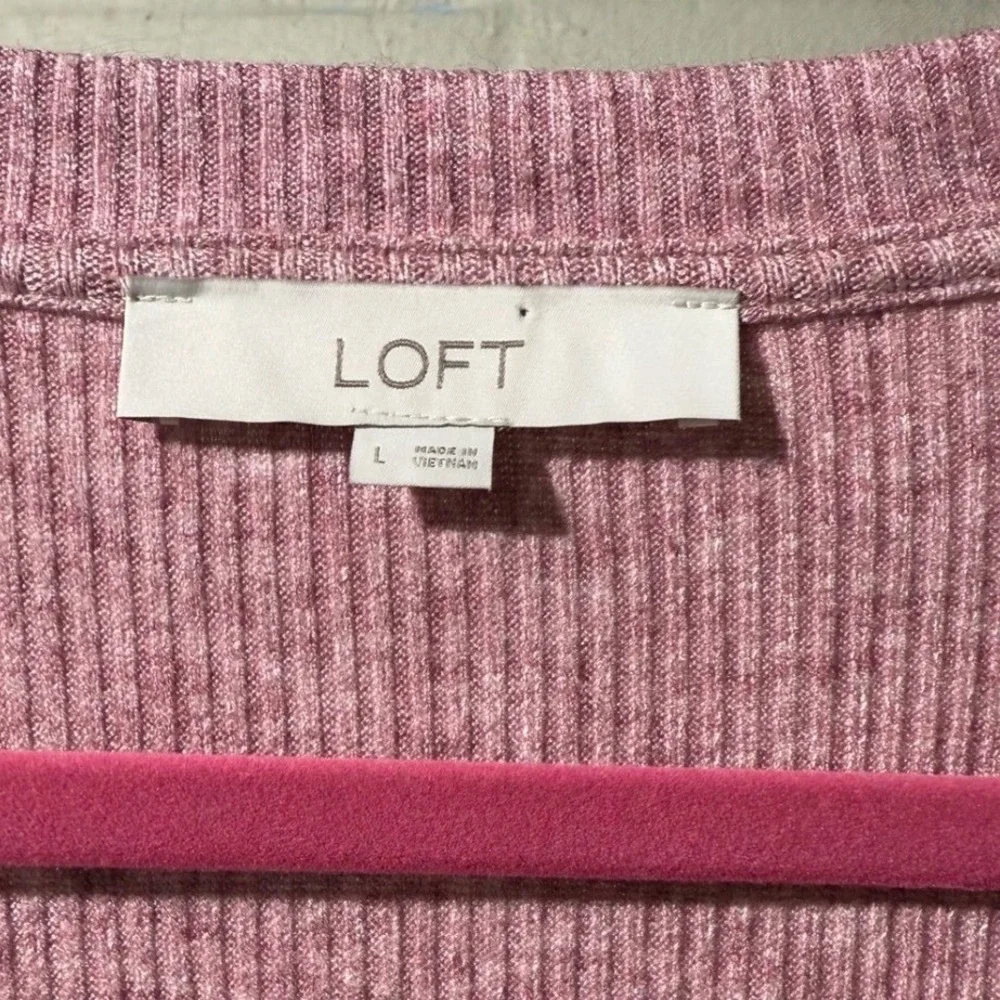 LOFT ribbed knit