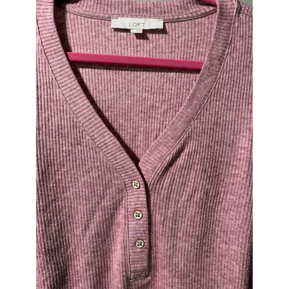 LOFT ribbed knit