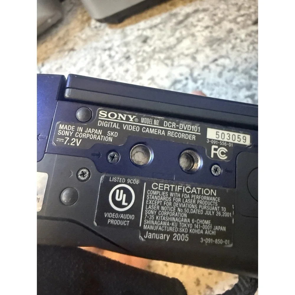 Sony handycam dcr
