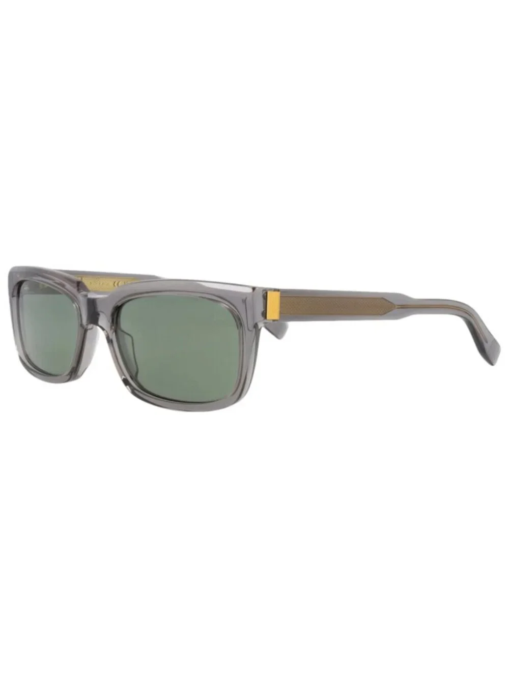 New Dunhill Women's Sunglasses Square Rectangle Recycled Acetate Frame Mens Grey