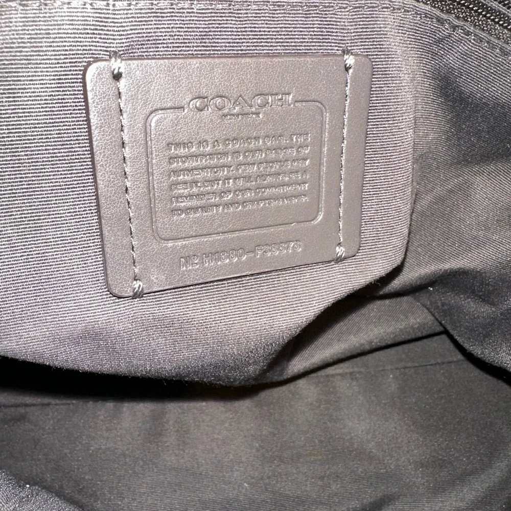 Coach slightly used
