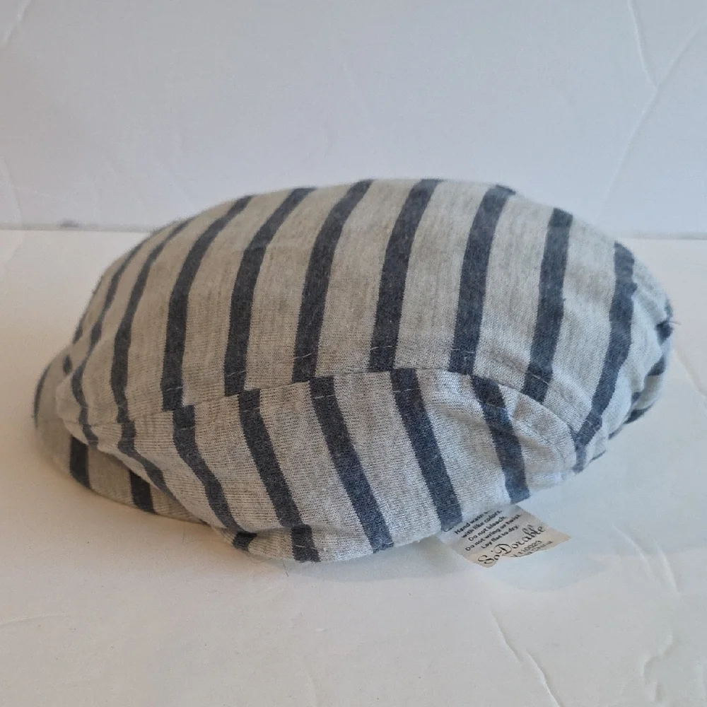 So'Dorable Hat INFANT Striped Blue and Gray Cap