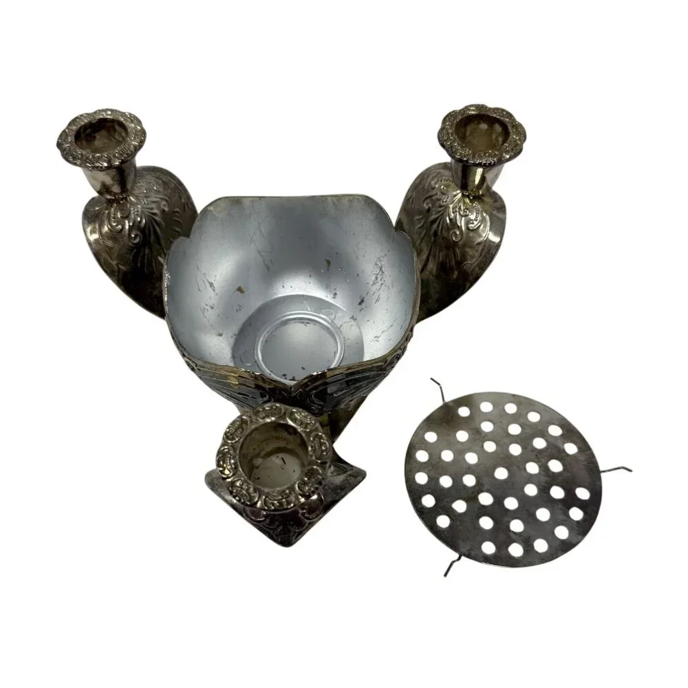 Unmarked this silverplate