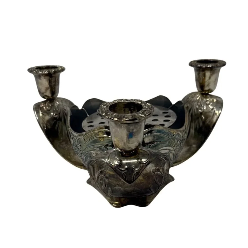 Unmarked this silverplate
