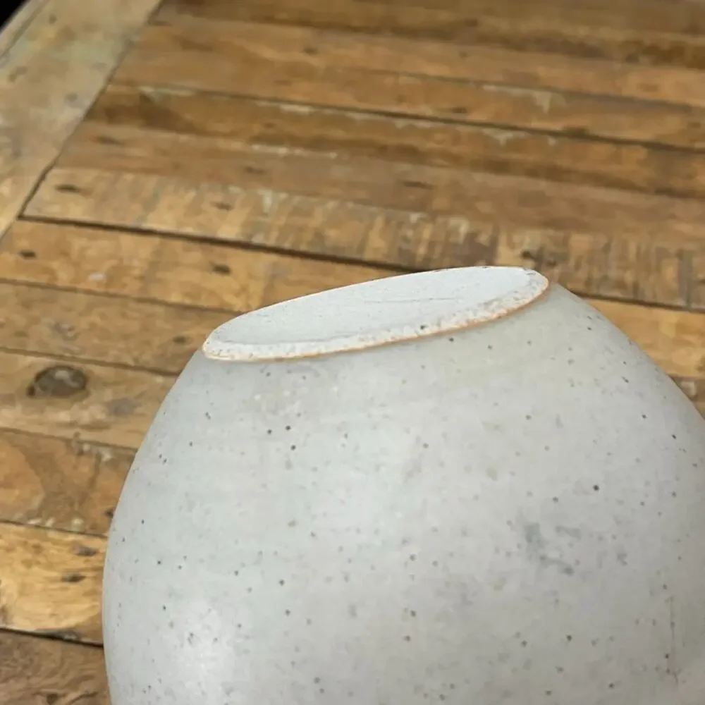 Handcrafted this ceramic