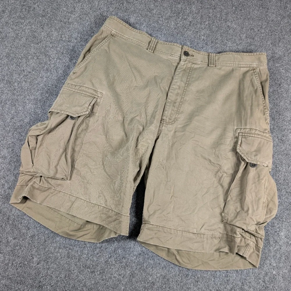 Polo Ralph Lauren Cargo Shorts‎ Mens 38 Khaki Tan Cotton Twill Utility