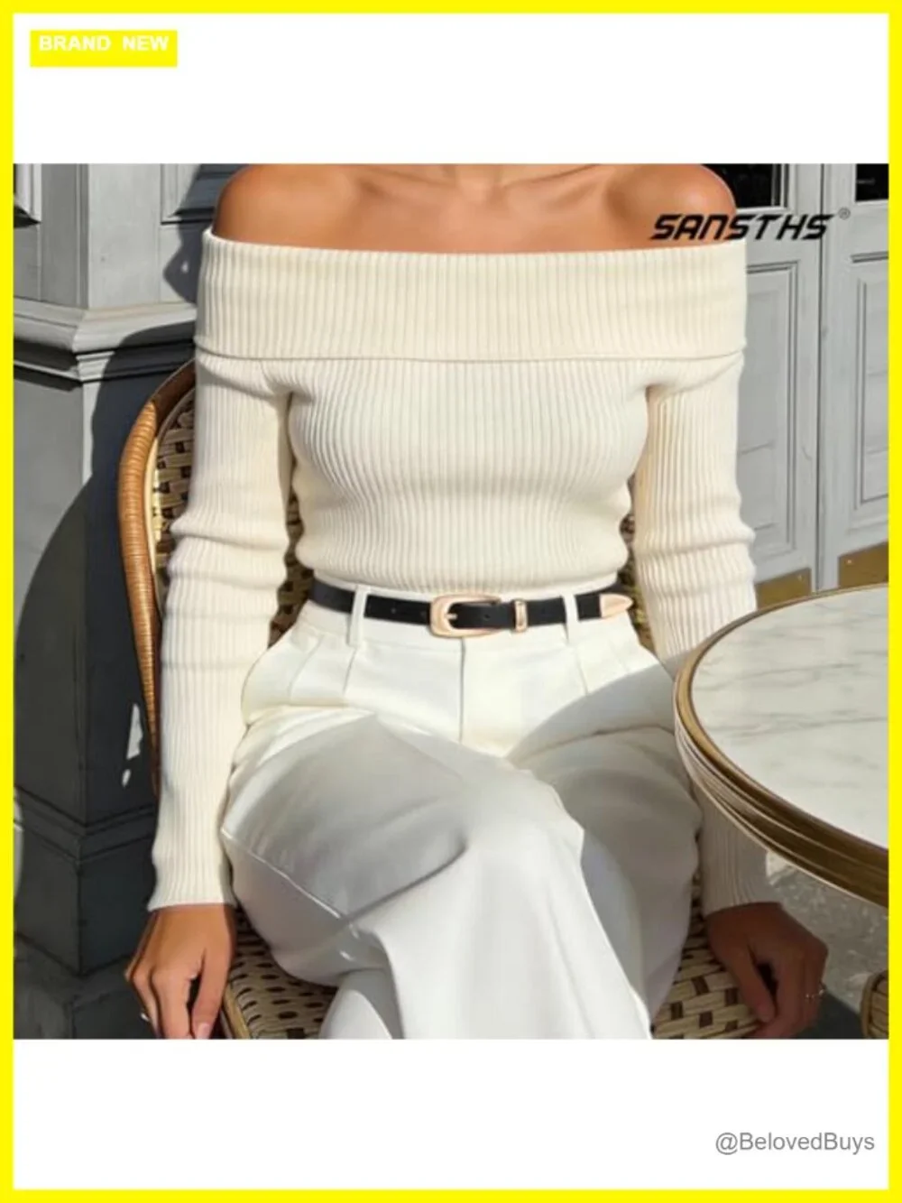 Women Skinny Faux Leather Belt with Gold Buckle for Jeans and Dresses