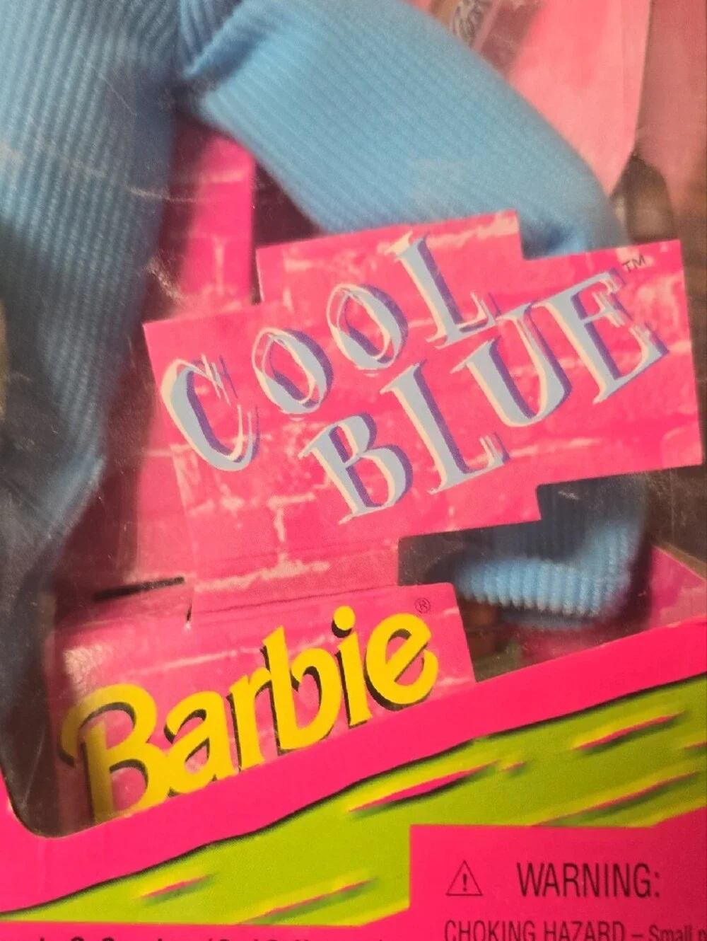 Barbie wears bright