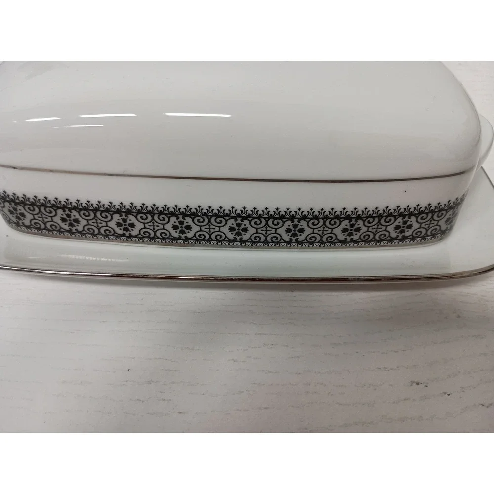 Noritake butter dish
