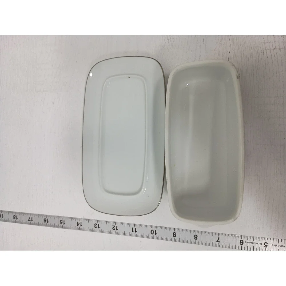 Noritake butter dish
