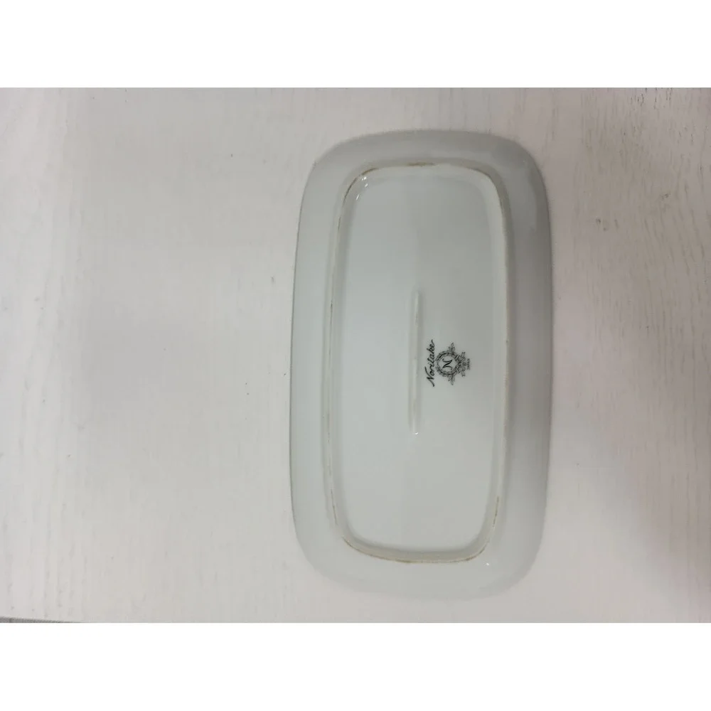 Noritake butter dish
