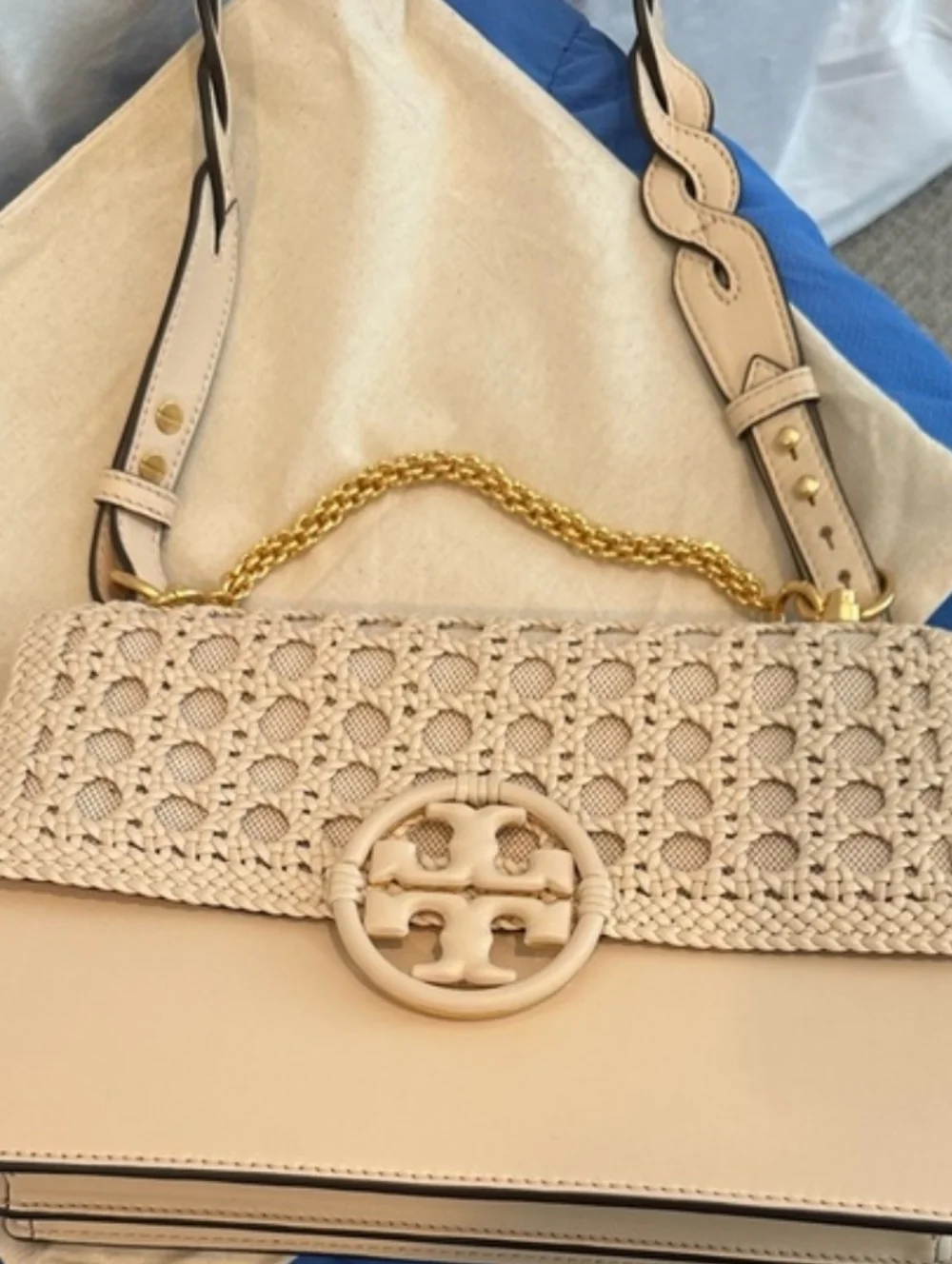 Tory Burch striking expression