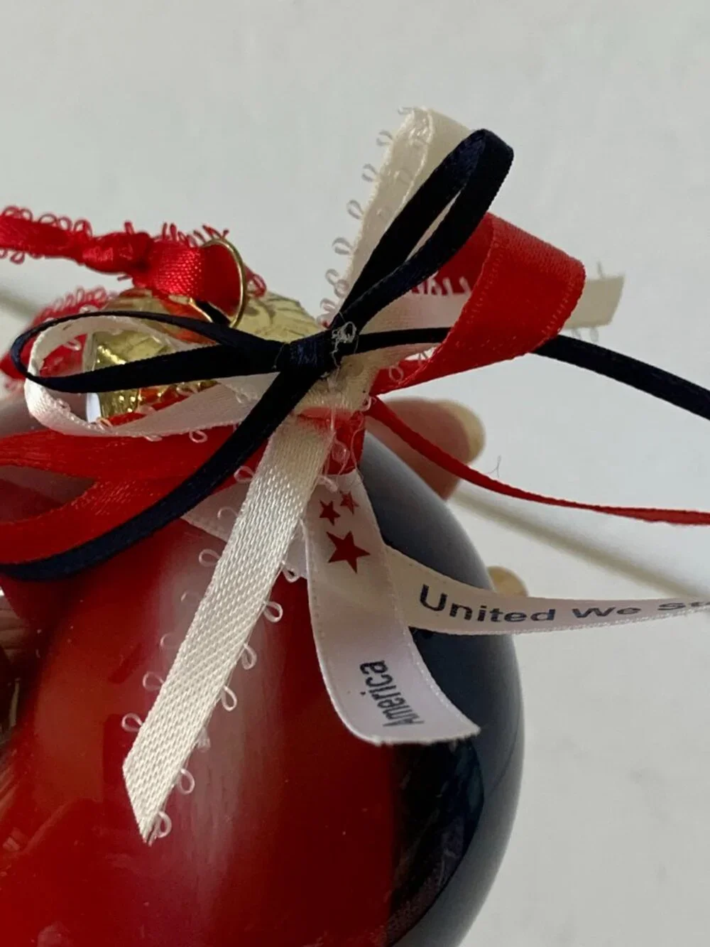 N/A patriotic ornament we