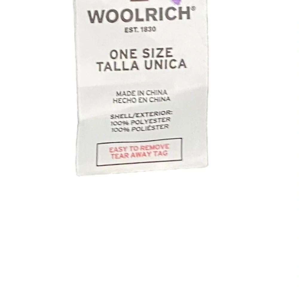 Woolrich size one