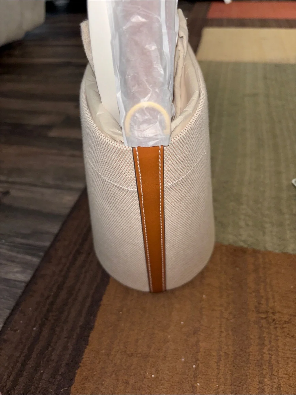 Tory Burch structured bucket