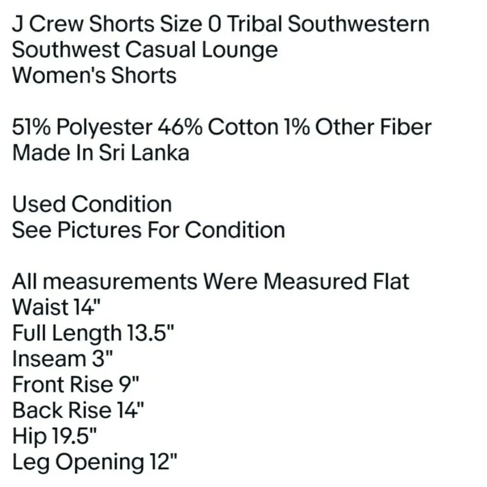 J. Crew crew shorts
