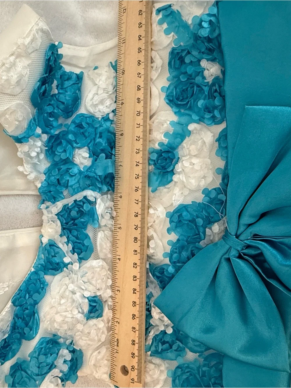 N/A ivory tulle