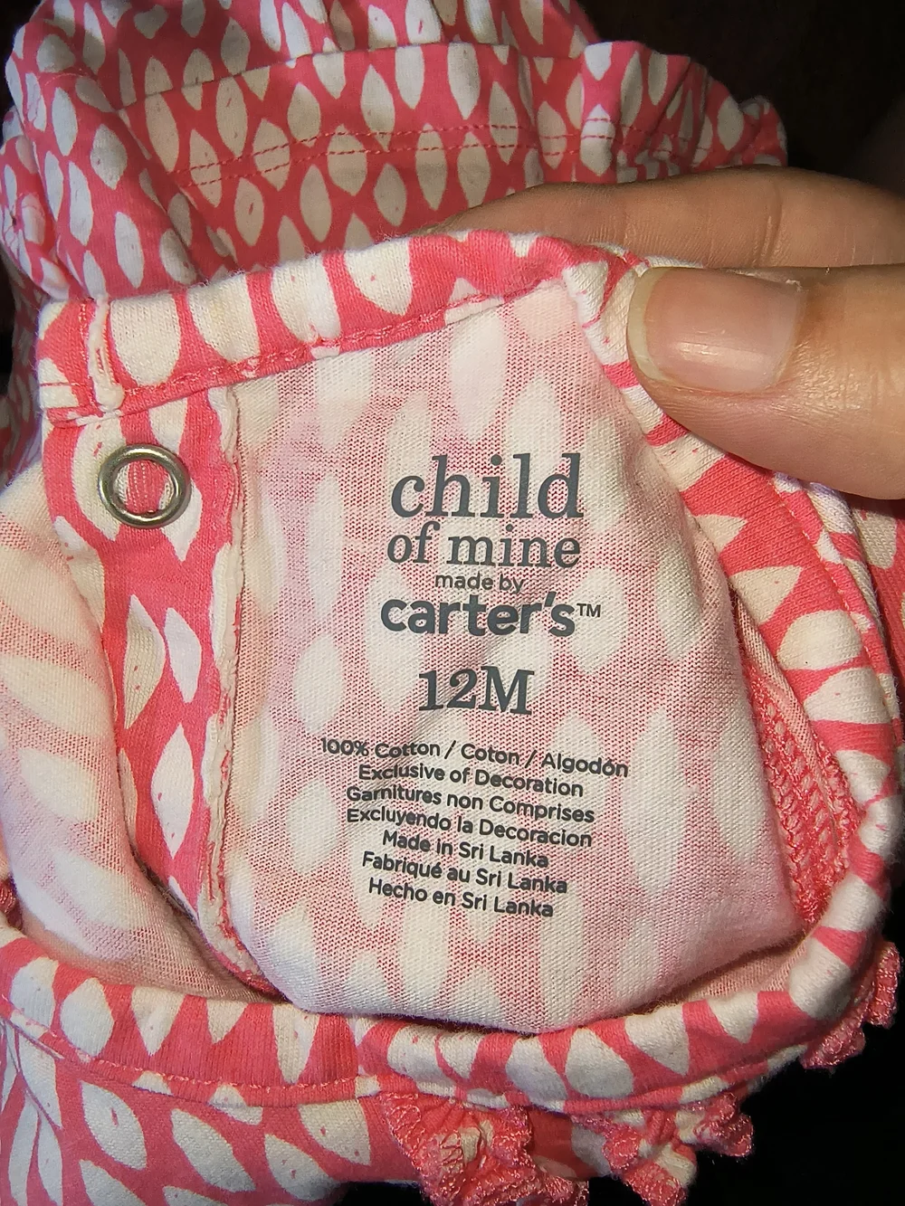 Carters carter pink