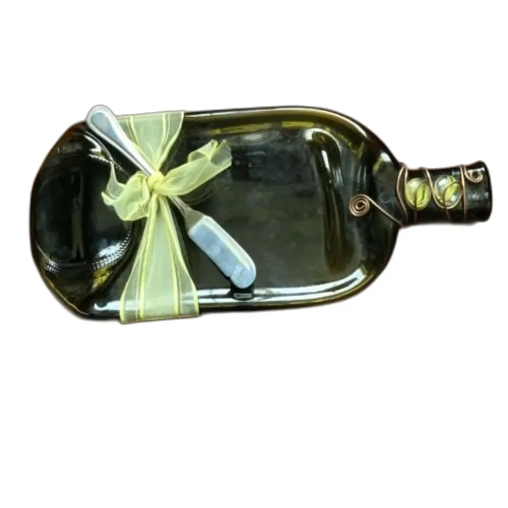 Hand Crafted recycled green