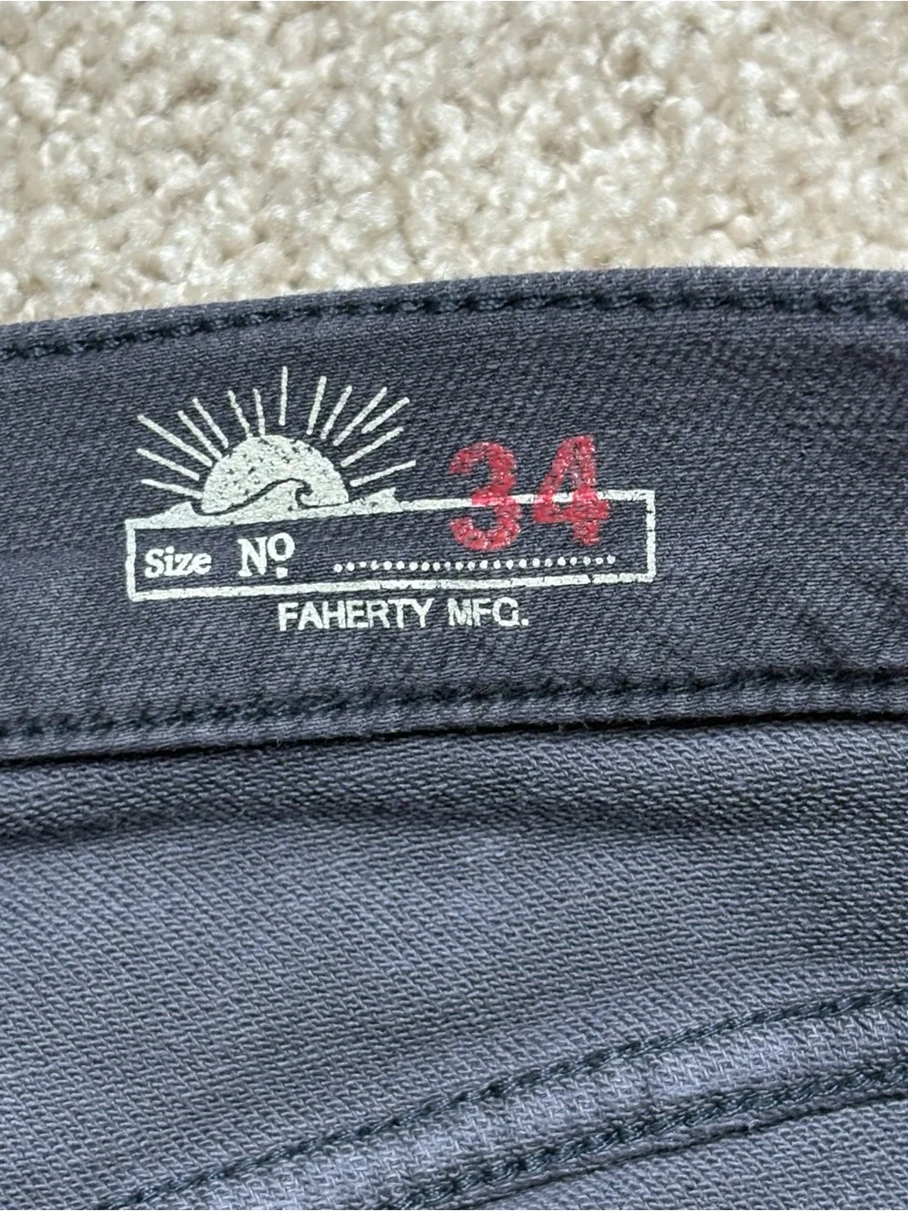Faherty men’s jeans