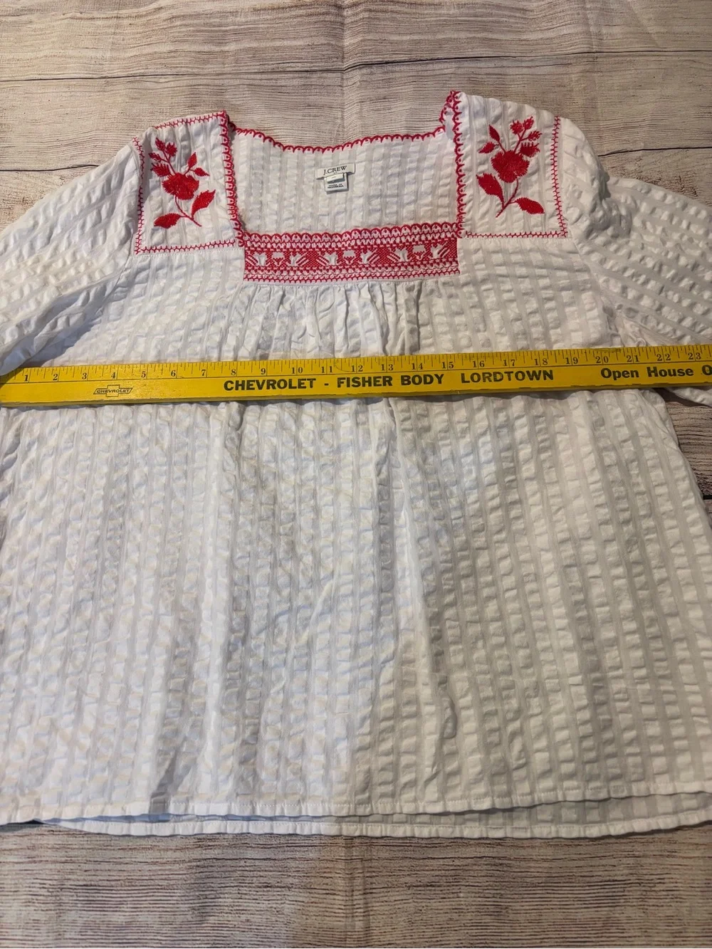 J. Crew lightweight white