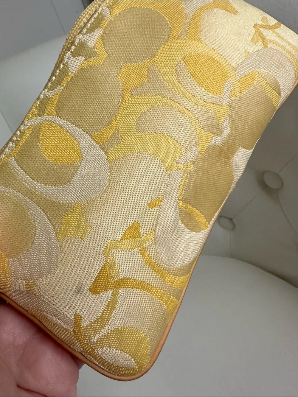 Coach wristlet sunny
