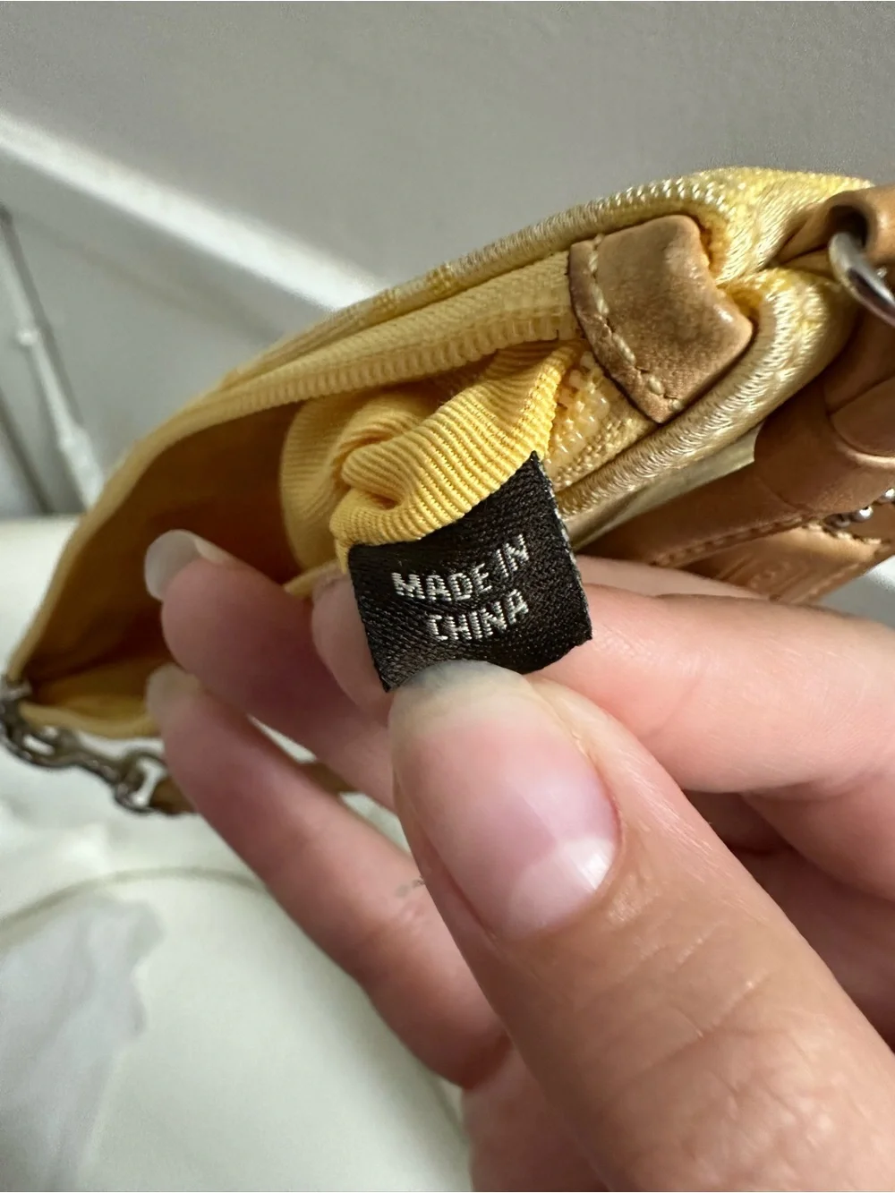 Coach wristlet sunny
