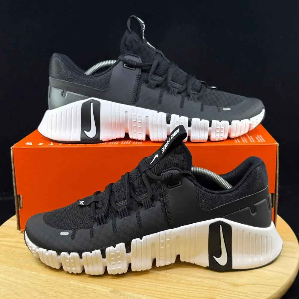 Nike Free Metcon 5 Black White Workout Shoes DV3949-001 Men’s Size 11 NEW