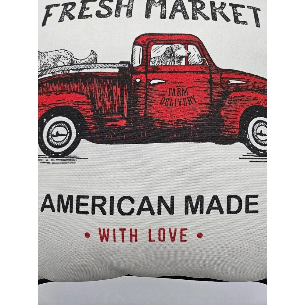 The Fresh Market decorative throw