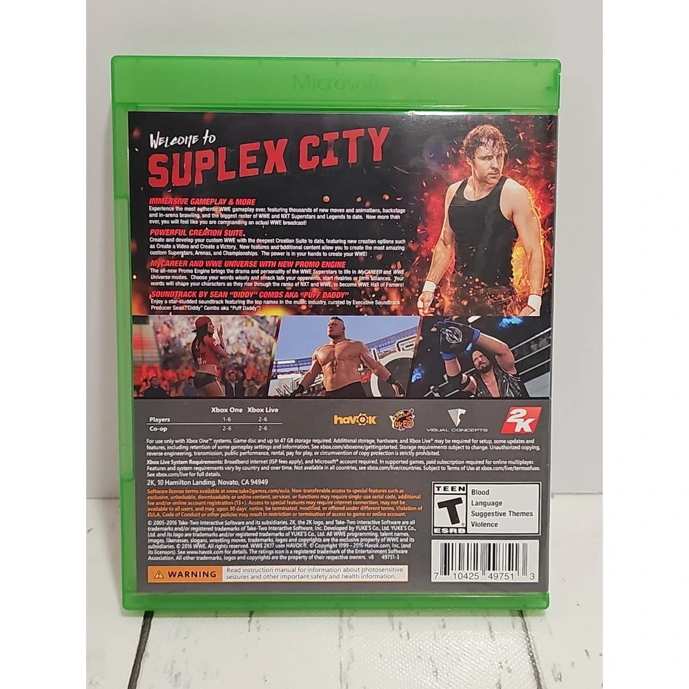 N/A wwe 2k17