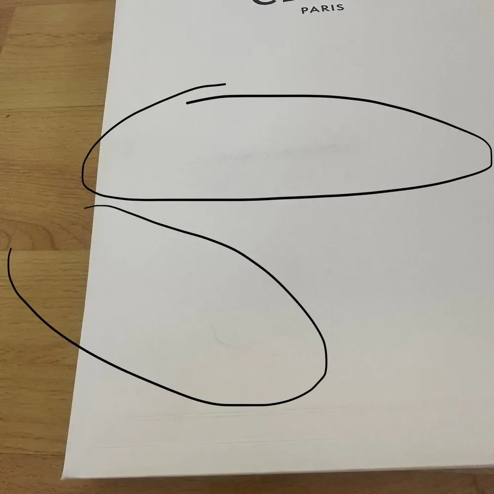 Celine paper shopping