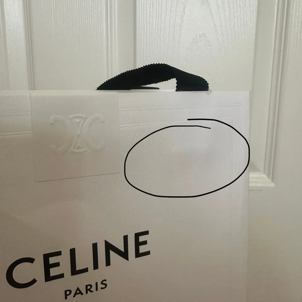 Celine paper shopping