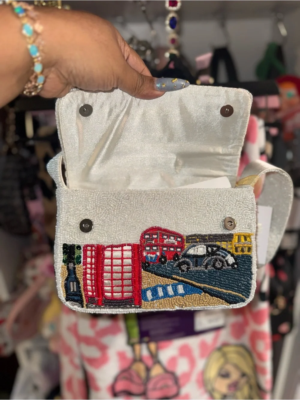 Handcrafted in india charming embroidered