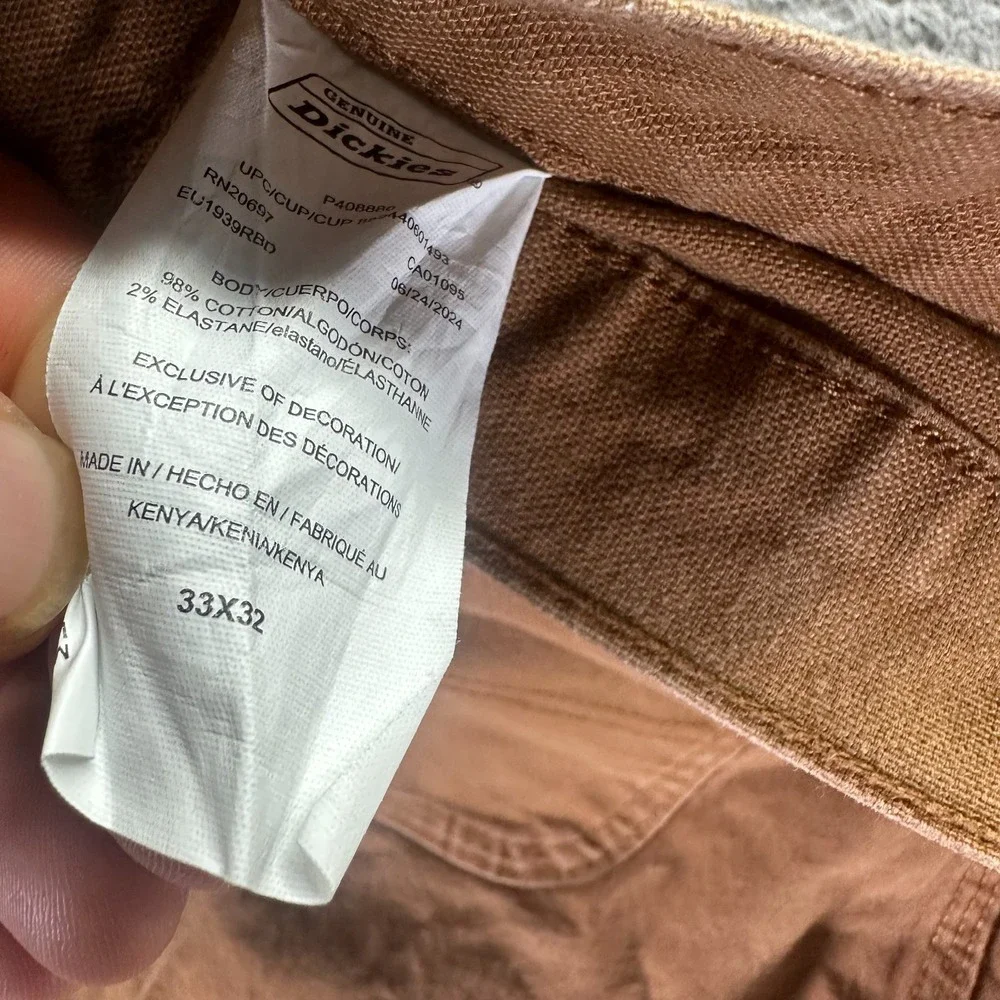 Dickies before purchasing