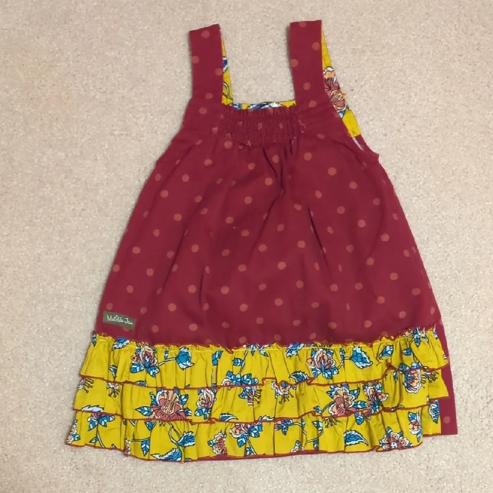 Matilda Jane burgundy red