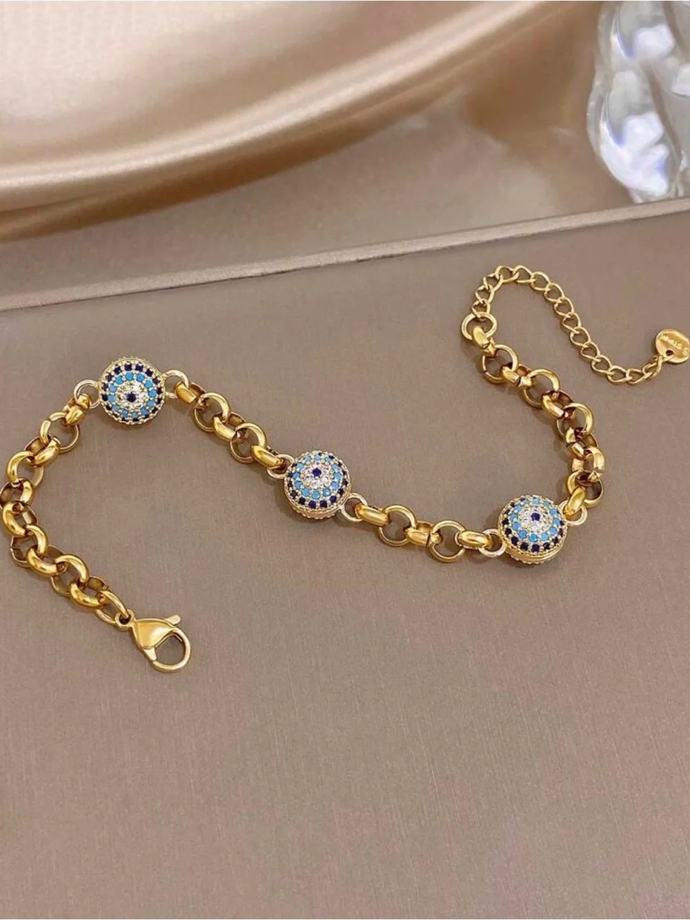 Anthropologie gold tone